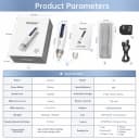 bio pen q2 premium 3 in 1 microneedling pen with led light therapy and microcurrent