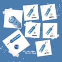 dr. pen a11 cartridges pack – includes all needle types