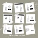 dr. pen e30 cartridges pack – includes all needle types