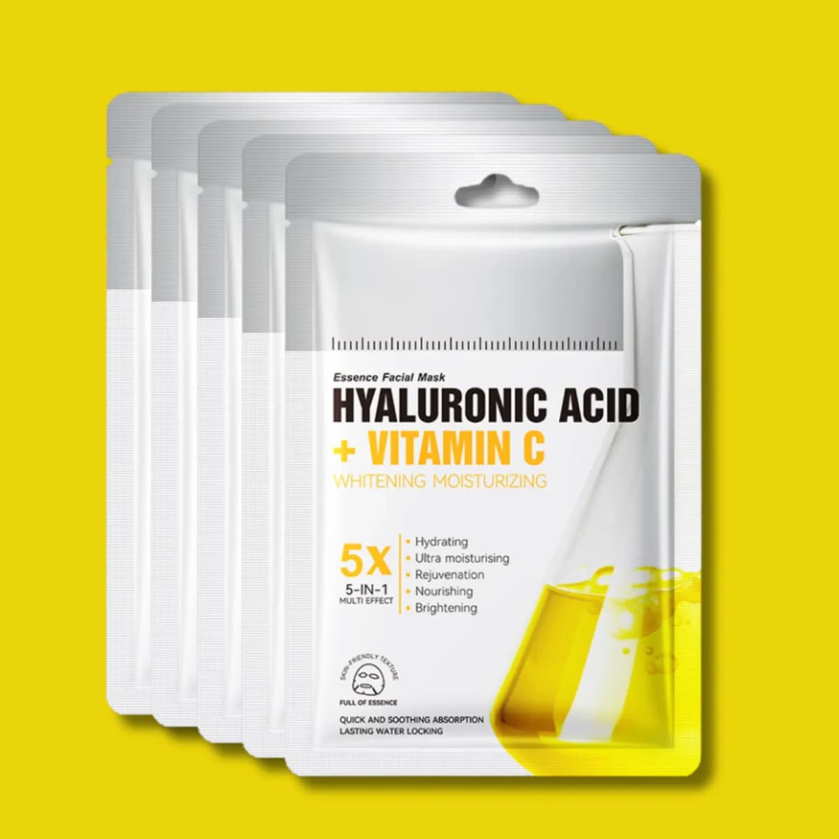 hyaluronic acid & vitamin a/c/e facial mask