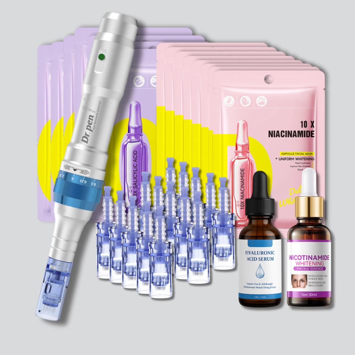 dr. pen ultima a6 pore refining & texture balancing treatment kit