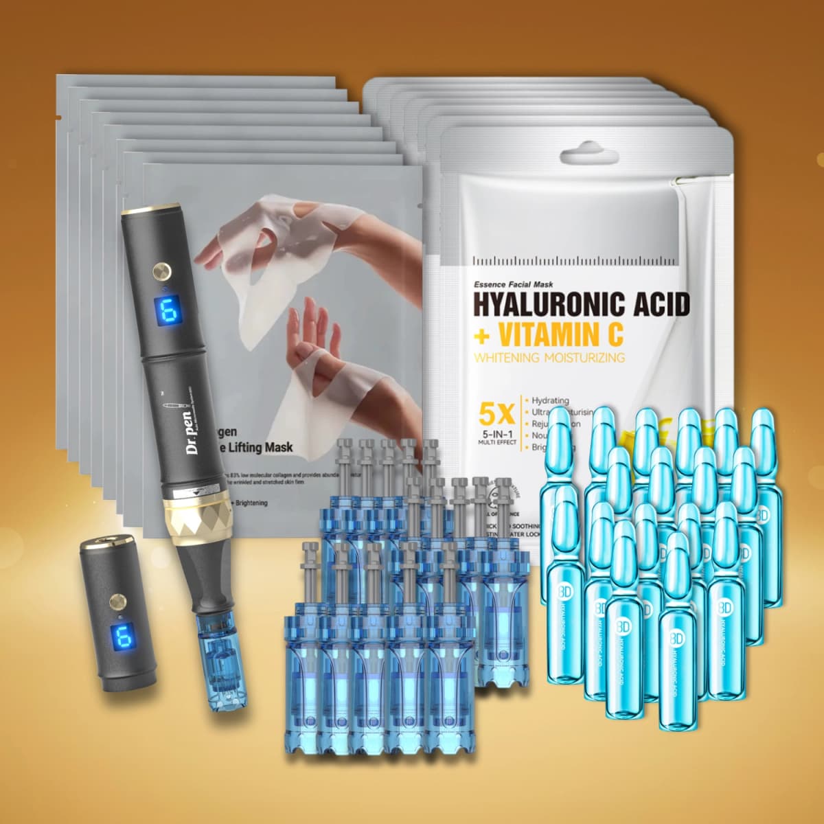 dr. pen a8s advanced anti aging & collagen boost treatment kit