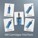 complete dr. pen m9 needle set (4 tip types)