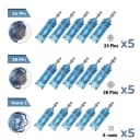 full face texture & glow microneedling cartridges & serum kit for dr. pen m8s