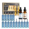 full face texture & glow microneedling cartridges & serum kit for dr. pen m8s