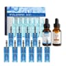 full face texture & glow refining microneedling cartridges & serum kit for dr. pen m9