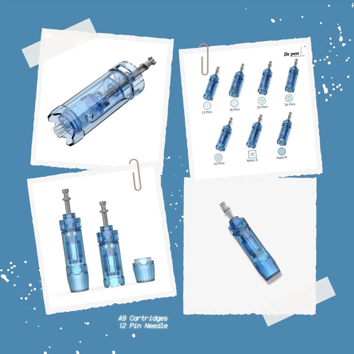 dr. pen a9 12 pin cartridges
