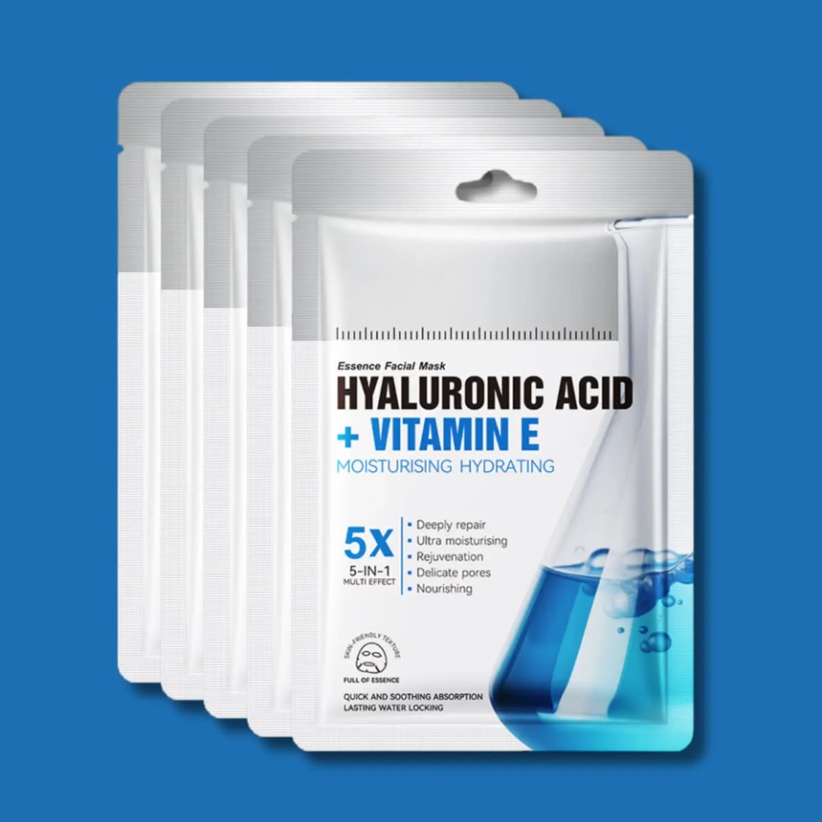 hyaluronic acid & vitamin a/c/e facial mask
