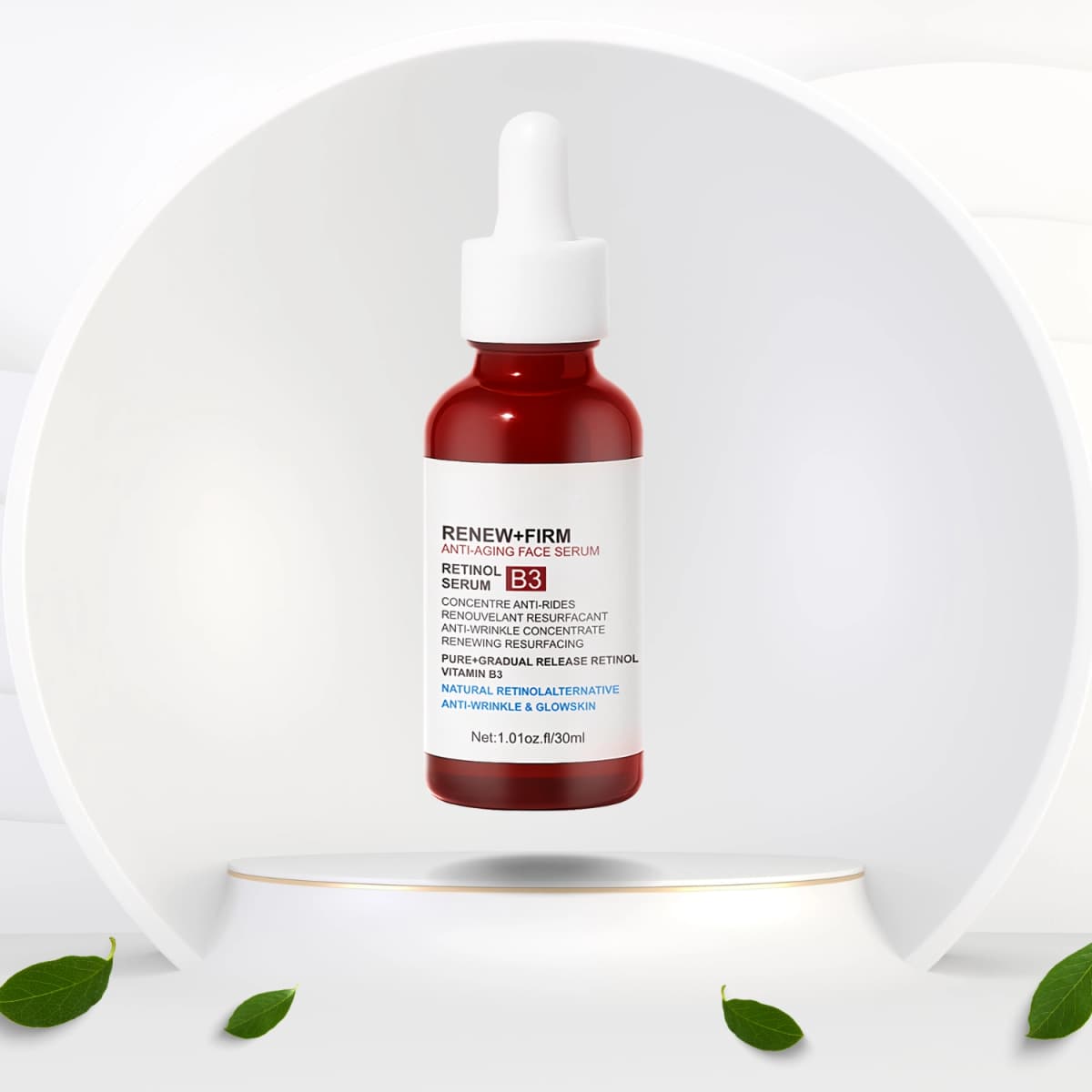 renew + firm anti aging face serum retinol b3 serum | 30ml / 1.01 fl oz